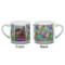 Custom Design - Double Shot Espresso Cup - Single - Front & Back