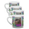 Custom Design - Double Shot Espresso Mugs - Set of 4 Front