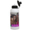 Custom Design - Aluminum Water Bottle - White Front