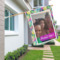 Custom Design - House Flags - Single Sided - LIFESTYLE