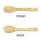 Custom Design - Bamboo Spoons - Single Sided - APPROVAL