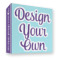 Custom Design - 3 Ring Binders - Full Wrap - 3" - Front