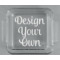 Custom Design - Glass Cake Dish - 8"x8" - Approval