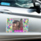 Custom Design - Large Rectangle Car Magnets- In Context