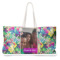 Custom Design - Large Rope Tote Bag - Front View