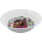 Custom Design - Melamine Bowl - Angled View