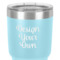 Custom Design - 30 oz Stainless Steel Ringneck Tumbler - Teal - Close Up