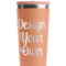 Custom Design - Peach RTIC Everyday Tumbler - 28 oz. - Close Up