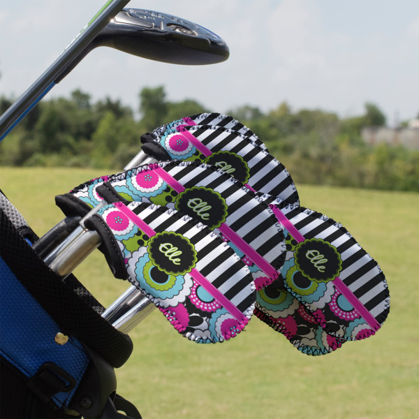 Custom Design Your Own Golf Club Iron Cover - Set of 9