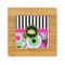 Custom Design - Bamboo Trivet with 6" Tile - FRONT