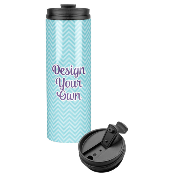 Custom Design Your Own Stainless Steel Skinny Tumbler - 16 oz