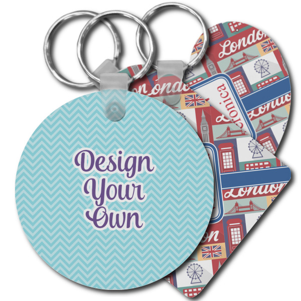 Custom Design Your Own Plastic Keychain