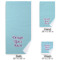 Custom Design - Bath Towel Sets - 3-piece - Approval