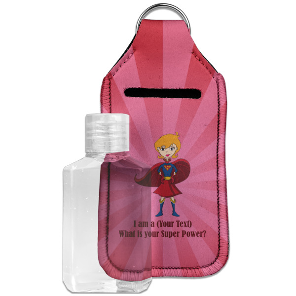 Custom Design Your Own Hand Sanitizer & Keychain Holder - Large