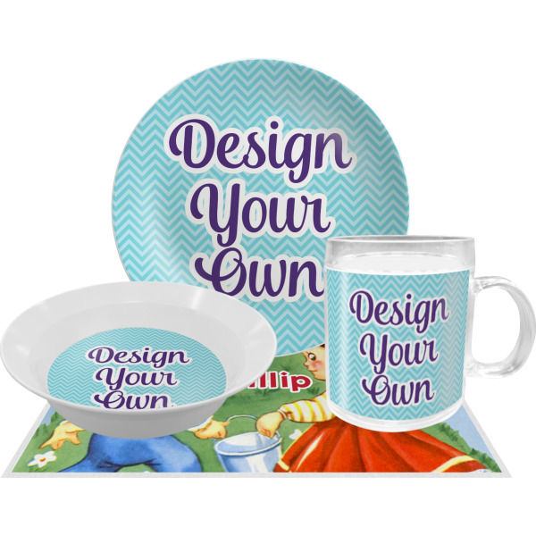 Custom Design Your Own Dinner Set - Single 4 Pc Setting