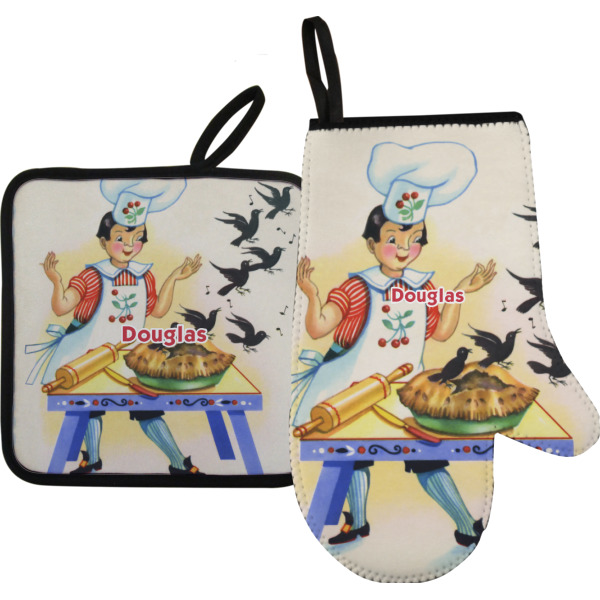 Custom Design Your Own Oven Mitt & Pot Holder Set