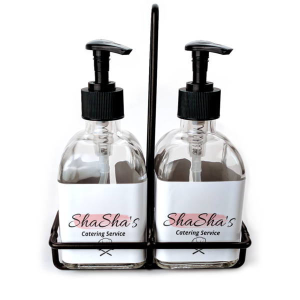 Custom Design Your Own Glass Soap & Lotion Bottles