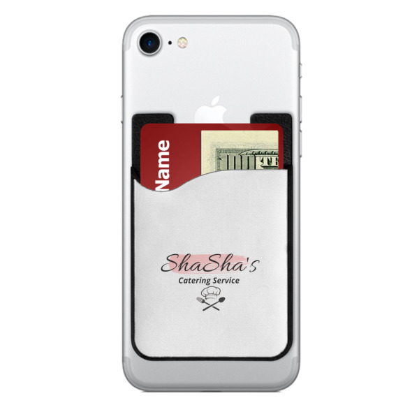 Custom Design Your Own 2-in-1 Cell Phone Credit Card Holder & Screen Cleaner