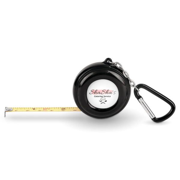 Custom Design Your Own Pocket Tape Measure - 6 Ft w/ Carabiner Clip