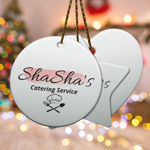 Custom Design Your Own Ceramic Ornament