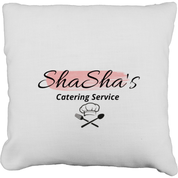 Custom Design Your Own Faux-Linen Throw Pillow 18"