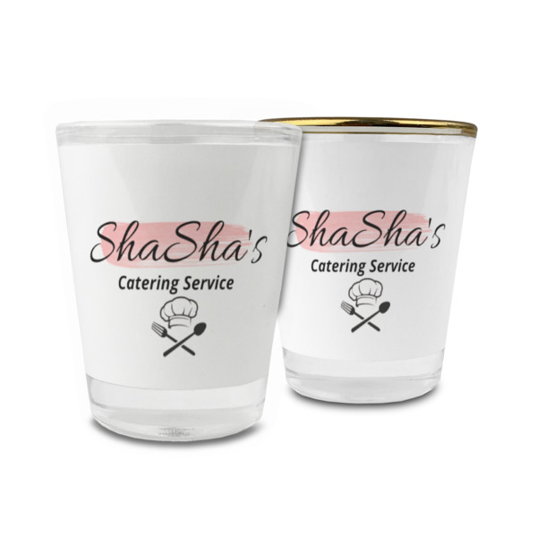 Custom Design Your Own Glass Shot Glass - 1.5 oz