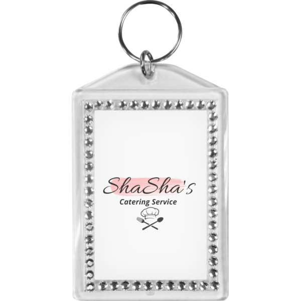 Custom Design Your Own Bling Keychain