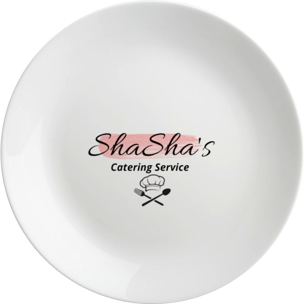 Custom Design Your Own Melamine Plate - 10"