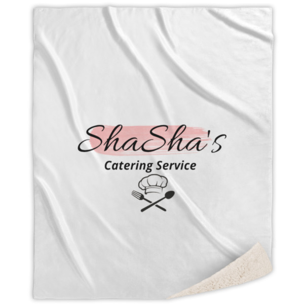 Custom Design Your Own Sherpa Throw Blanket