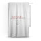 Custom Design - Sheer Curtain With Window and Rod