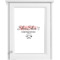 Custom Design - Single White Cabinet Decal