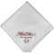 Custom Design - Cloth Napkins - Personalized Dinner (Folded Four Corners)