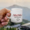 Custom Design - Single Shot Espresso Cup - Lifestyle in Hand