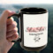 Custom Design - 15oz. Black Mug - Lifestyle