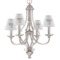 Custom Design - Chandelier Shade Shade - Lifestyle (On chandelier)