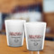 Custom Design - Ceramic Shot Glass - White - Lifestyle