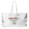 Custom Design - Large Rope Tote Bag - Front View