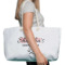 Custom Design - Large Rope Tote Bag - In Context View