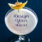 Custom Design - Printed Drink Topper - Large - In Context