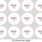 Custom Design - 1" Multipurpose Round Labels - Sheet