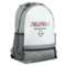 Custom Design - Large Backpack - Gray - Angled View