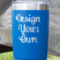 Custom Design - Blue Polar Camel Tumbler - 20oz - Close Up