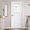 Custom Design - Square Wall Decal on Door