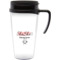 Custom Design - Travel Mug with Black Handle - Front