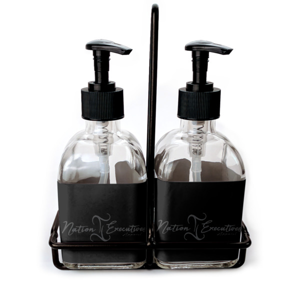 Custom Design Your Own Glass Soap & Lotion Bottles