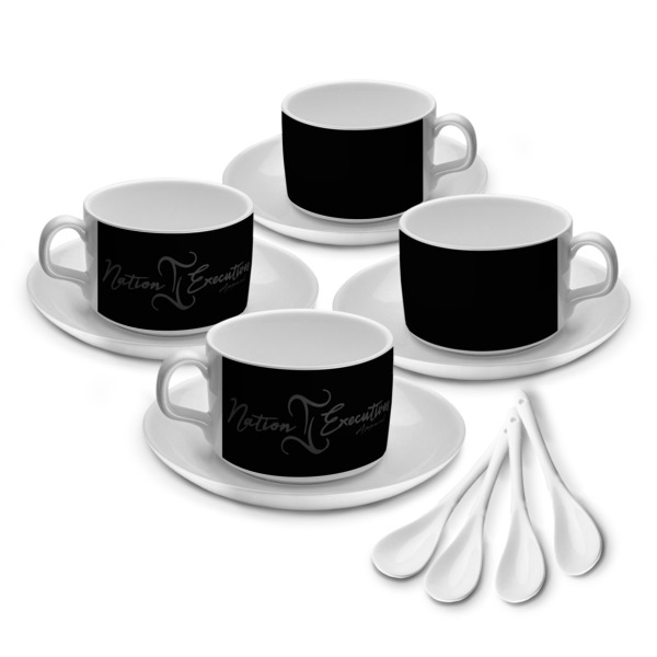 Custom Design Your Own Tea Cup - Set of 4