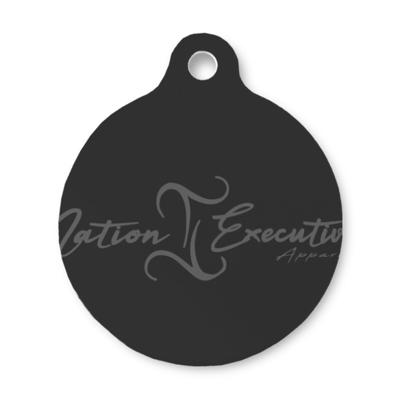 Custom Design Your Own Round Pet ID Tag - Small