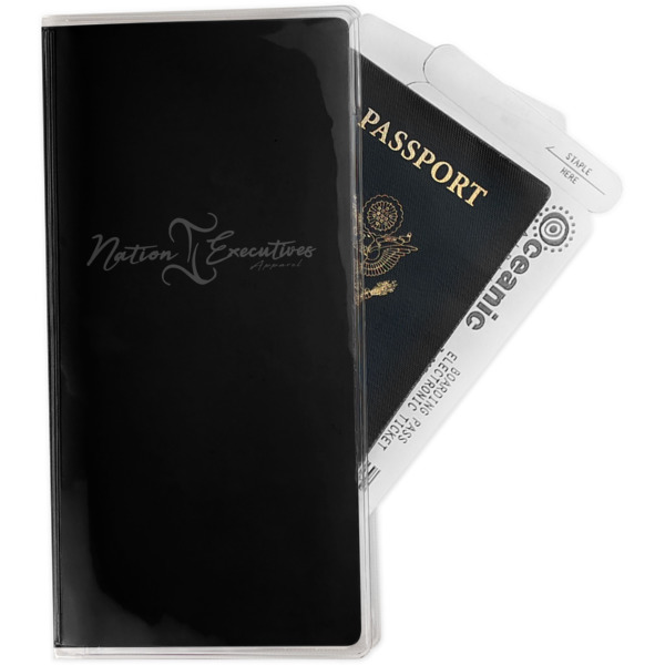 Custom Design Your Own Travel Document Holder