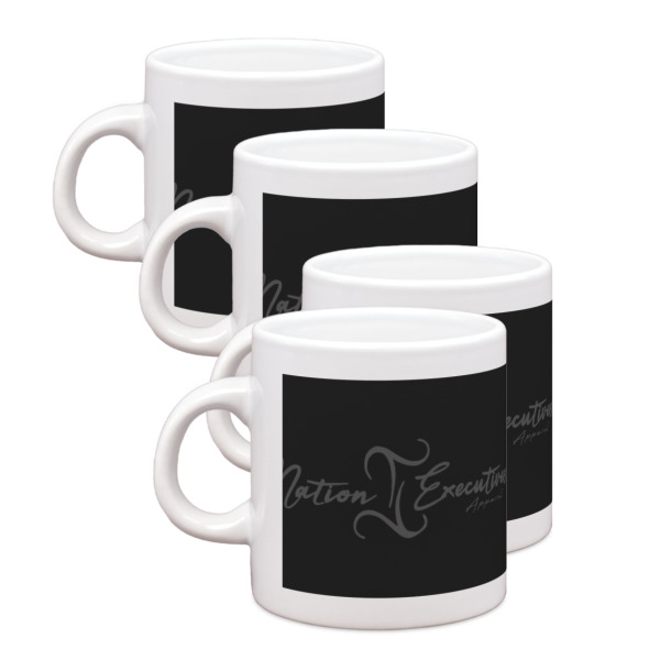 Custom Design Your Own Single Shot Espresso Cups - Set of 4