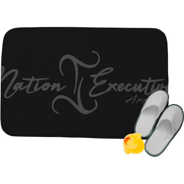 Custom Design Your Own Memory Foam Bath Mat - 34" x 21"